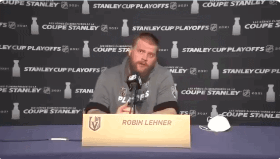 Las Vegas Golden Knights goalie Robin Lehner has a message for his Twitter haters after gutsy Game Four performance in OT win