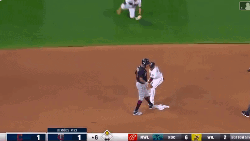 Cleveland Indians outfielder Eddie Rosario was trending after making a truly terrible mistake on the bases on Thursday night