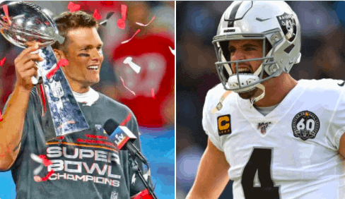 According to a new report, Tom Brady was likely talking about Derek Carr and the Las Vegas Raiders with viral 'that motherf-ker' dig