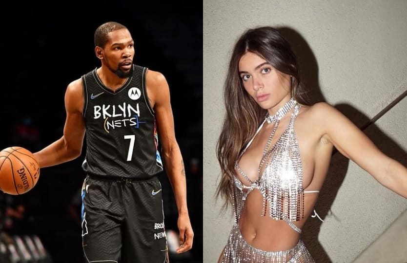 834px x 540px - All Signs of Lana Rhoades' Brooklyn Nets Date Points to Kevin Durant