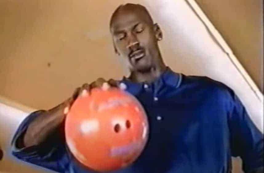 amf michael jordan bowling ball