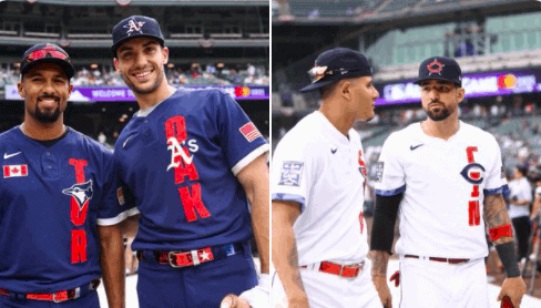 MLB fans have flocked to social media to absolutely trash the All-Star Game uniforms for the American and National Leagues