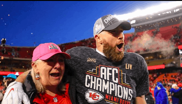 After Travis Kelce revealed that his last name was actually pronounced "Kels", a reporter asked his mom if this was really the case