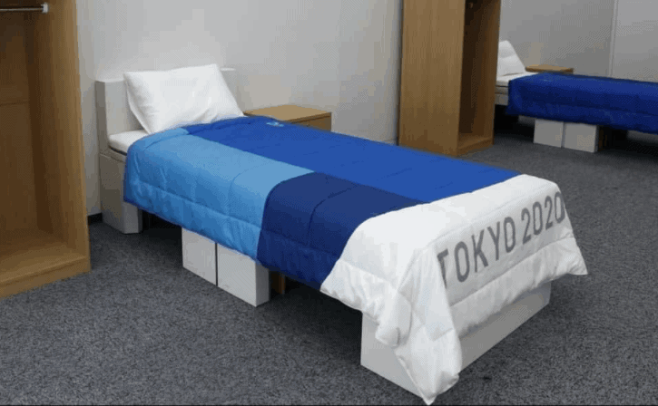 Beds at Tokyo Olympics