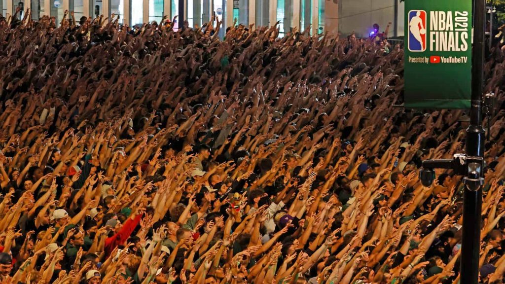 Milwaukee Bucks fans reportedly cause a massive outbreak in COVID cases over the course of their celebrations during the team's championship run