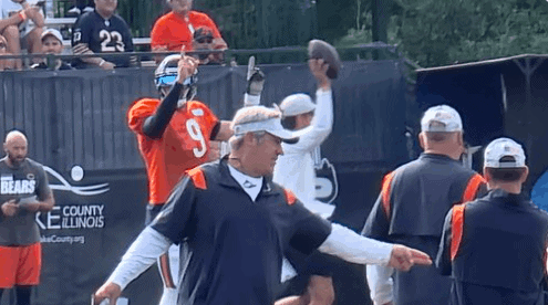 Former Philadelphia Eagles head coach Doug Pederson was spotted at Chicago Bears Training Camp, leading to speculation that he's joining Matt Nagy's staff