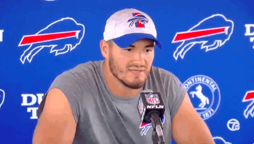 Buffalo Bills quarterback Mitchell Trubisky threw a classic cliche out there on Tuesday in an apparent attempt to throw shade at the Chicago Bears