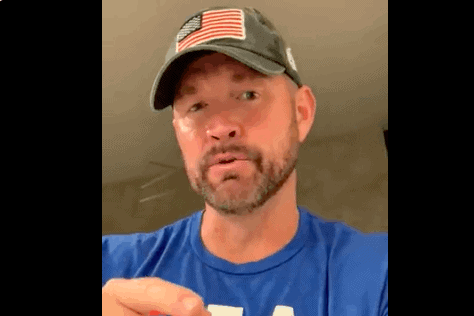 Former MlB player Aubrey Huff slammed all the "liberal Karens' for his Twitter being suspended and people celebrating on Monday Night