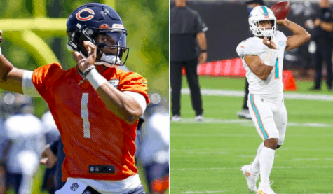 Miami Dolphins beat writer Omar Kelly is getting roasted for using an analogy about his wife when describing why he'd rather have Tua Tagovailoa over Justin Fields