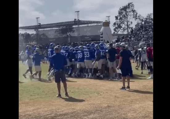 Fight breaks out at Rams- Cowboys practice