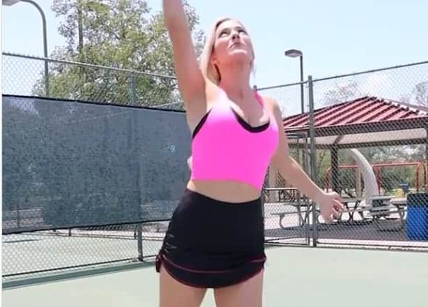 Paige Spiranac tennis