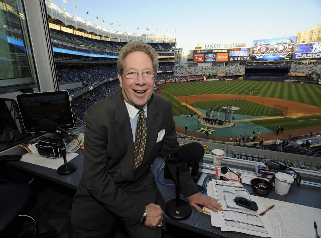 New York Yankees radio announcer John Sterling was saved by the team's Spanish announcer Rickie Ricardo after being stuck in Hurricane Ida's flood