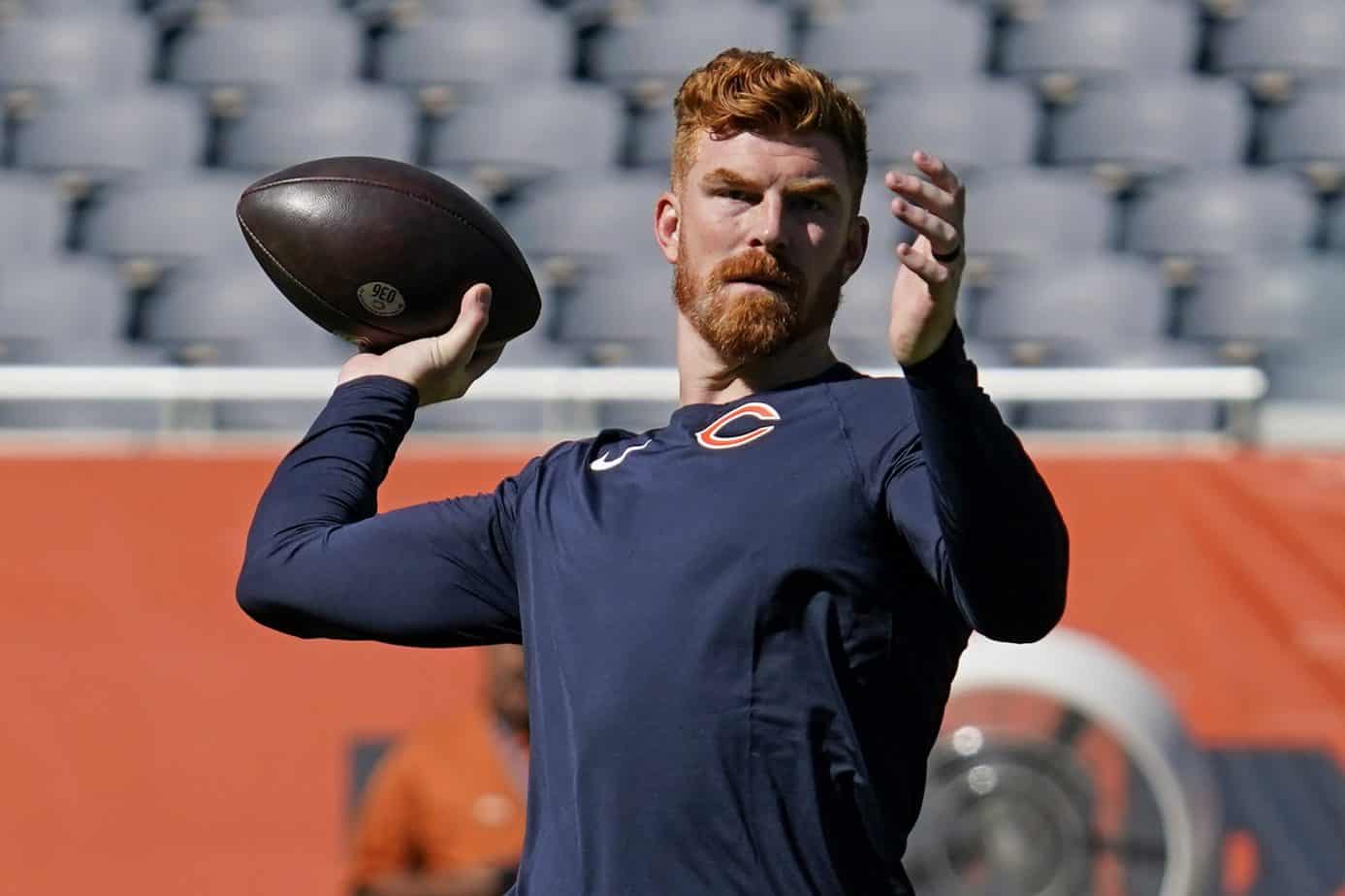 Chicago Bears head coach Matt Nagy is getting ripped yet again after re-iterating that Andy Dalton is the team's starter over Justin Fields