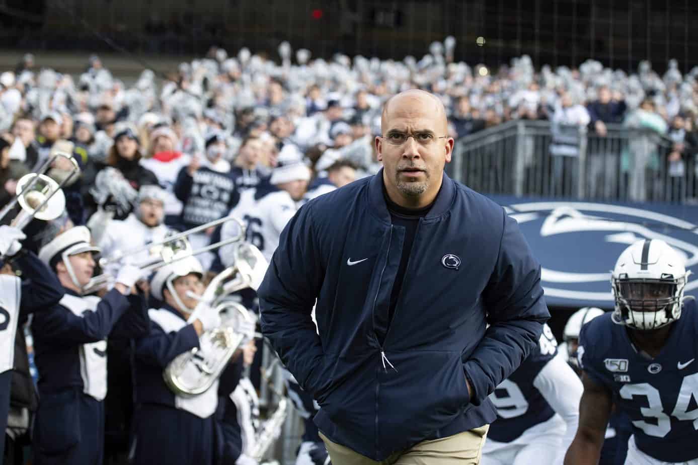 Penn State coach James Franklin is apparently oblivious to the fact that he isn't traveling to Ohio State to play at "The Big House" this week