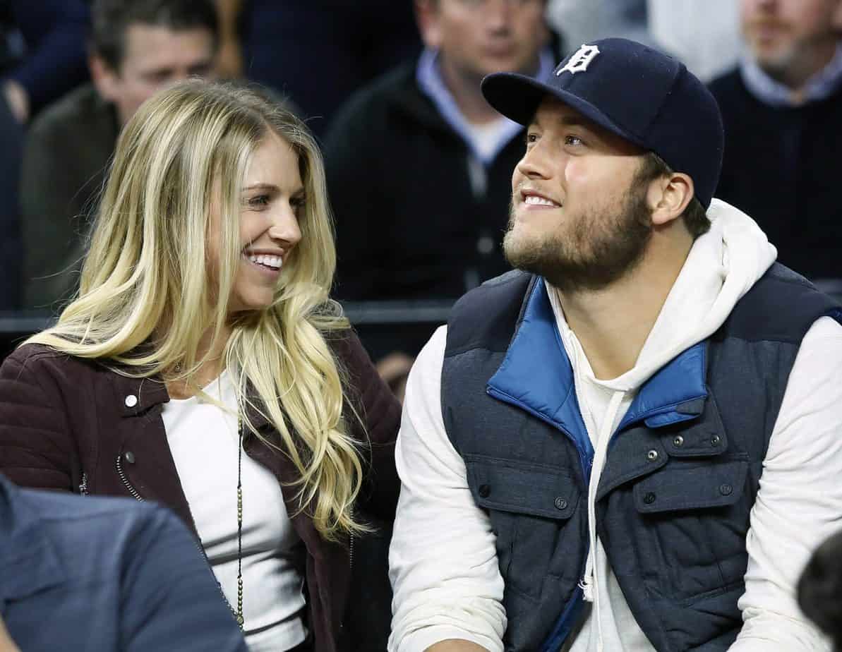 After catching flak on the web for walking away, Matthew and Kelly Stafford announced on Thursday that they were covering medical costs for the photographer who wiped out at parade