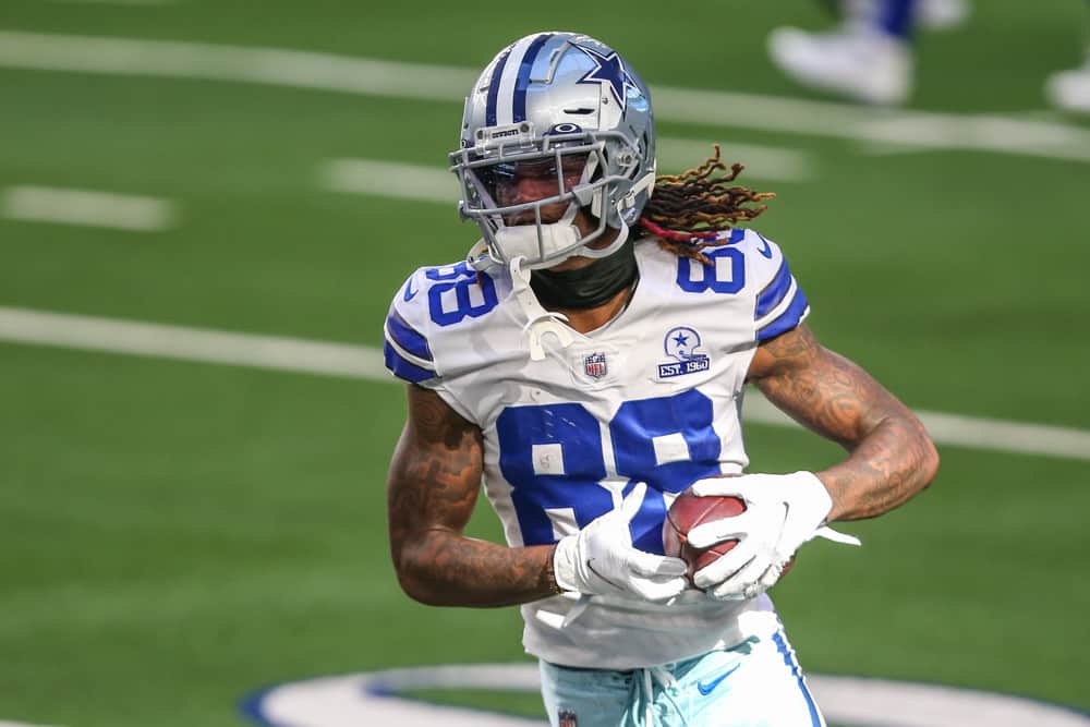 Dallas Cowboys receiver CeeDee Lamb admitted he was "confused" when he was asked about being fined more than Packers QB Aaron Rodgers for not tucking in jersey