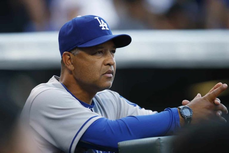 Los Angeles Dodgers manager Dave Roberts is getting shade for his unconventional last-minute lineup changes prior to minor go home Game 5