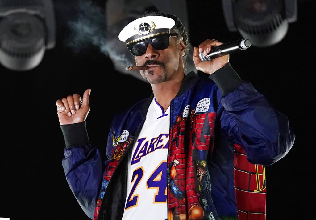 FS1 host Colin Cowherd went viral over his reaction to rapper Snoop Dogg smoking weed prior to the Super Bowl 56 Halftime Show on Sunday