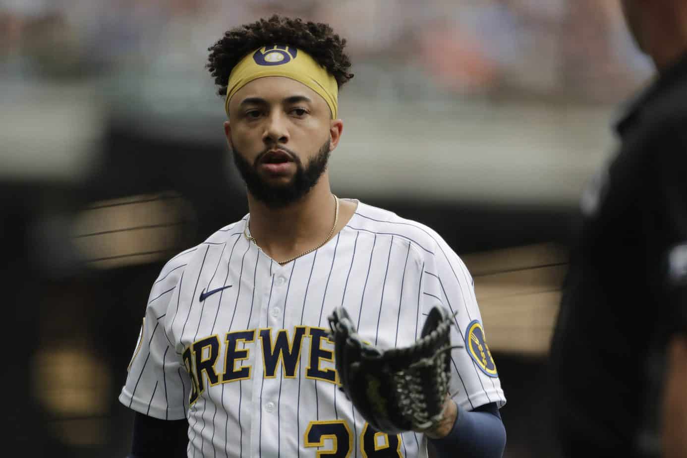 Milwaukee Brewers reliever Devin Williams took the bulk of the blame for the Brewers being eliminated due to him punching a wall before the NLDS