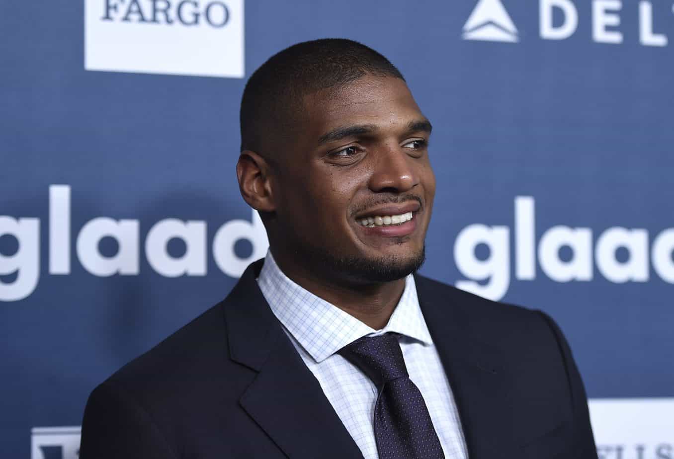 Michael Sam opens up on the Jon Gruden homophobic email leak which referenced him being drafted by the Rams back in the day