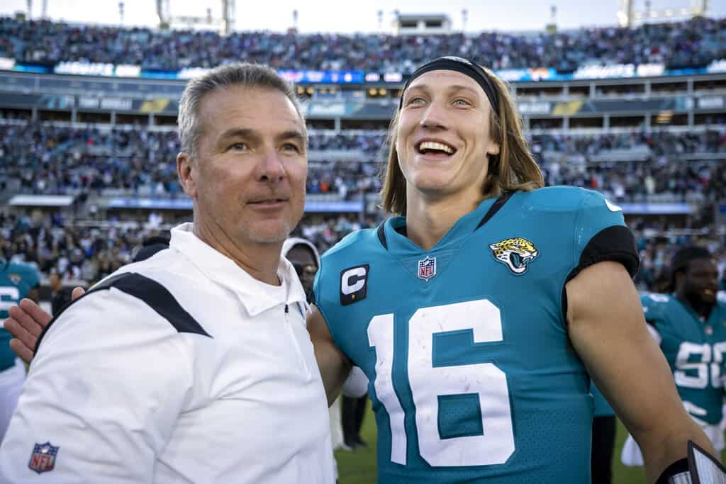 Jacksonville Jaguars quarterback Trevor Lawrence spoke on Urban meyer after it was announced that the head coach was being relieved on Wednesday night