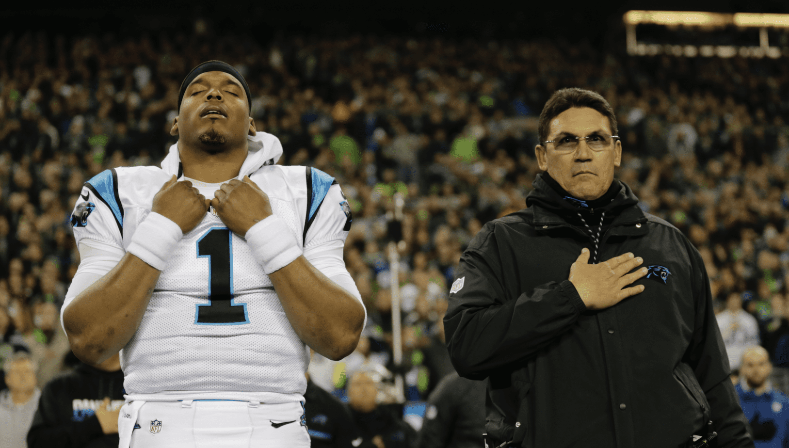 Washington Football Team head coach Ron Rivera reveals that he has had a plan in place to face Cam Newton ever since they left Carolina