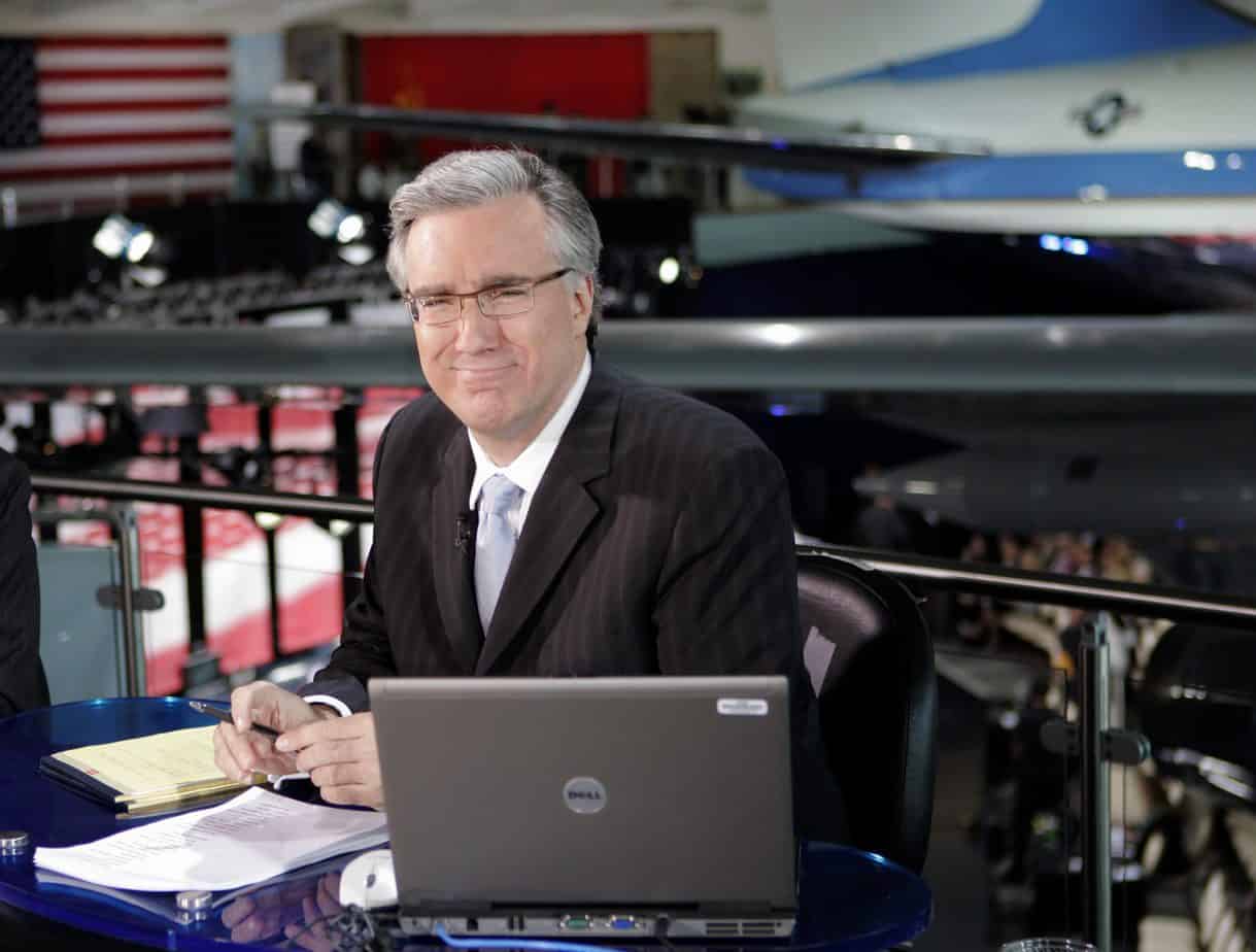 Former ESPN host Keith Olbermann is getting slammed all over social media for making a point about Dave Portnoy on a post about the Oxford high school shooting