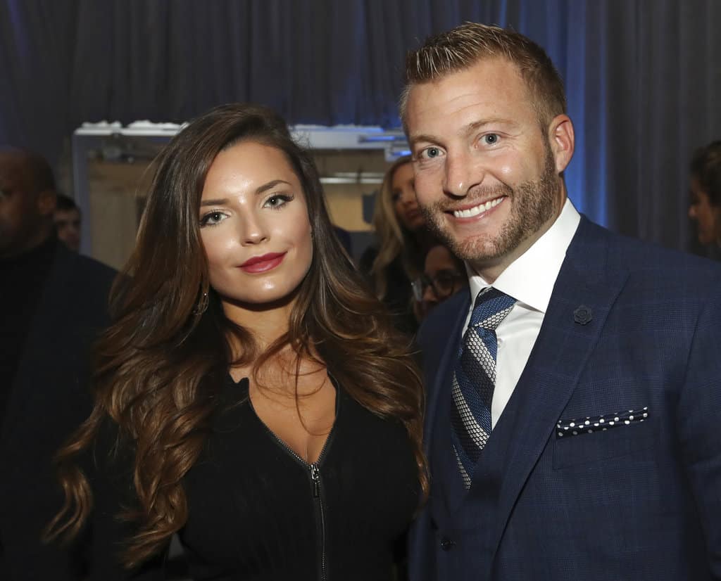 With Sean McVay preparing for the NFC championship game, many eyes are turning to his model fiancee, Veronika Khomyn, ahead of the big game