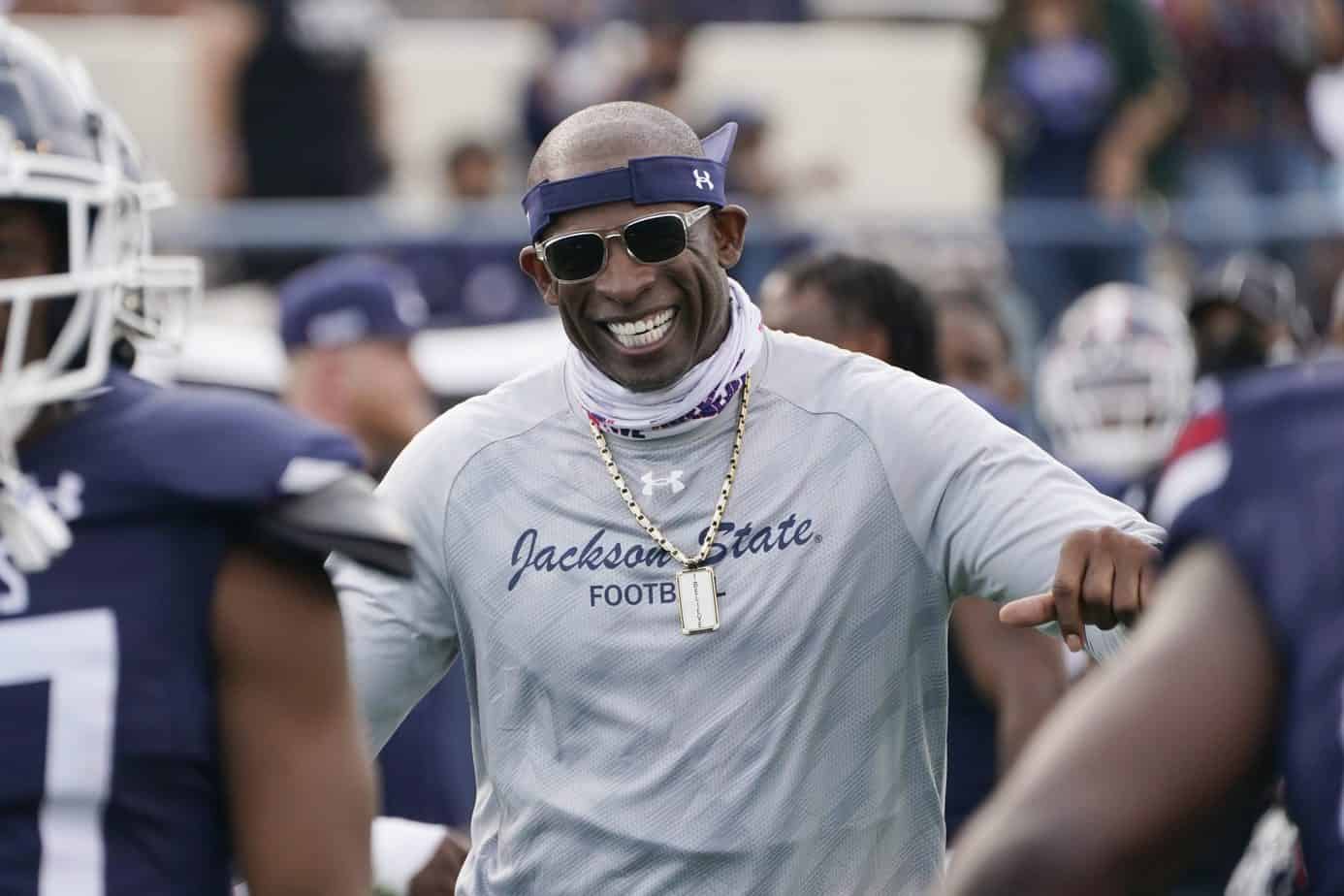 Social media blows up after it was reported that #1 recruit, Travis Hunter, was flipping his commitment from FSU to Deion Sanders' Jackson State