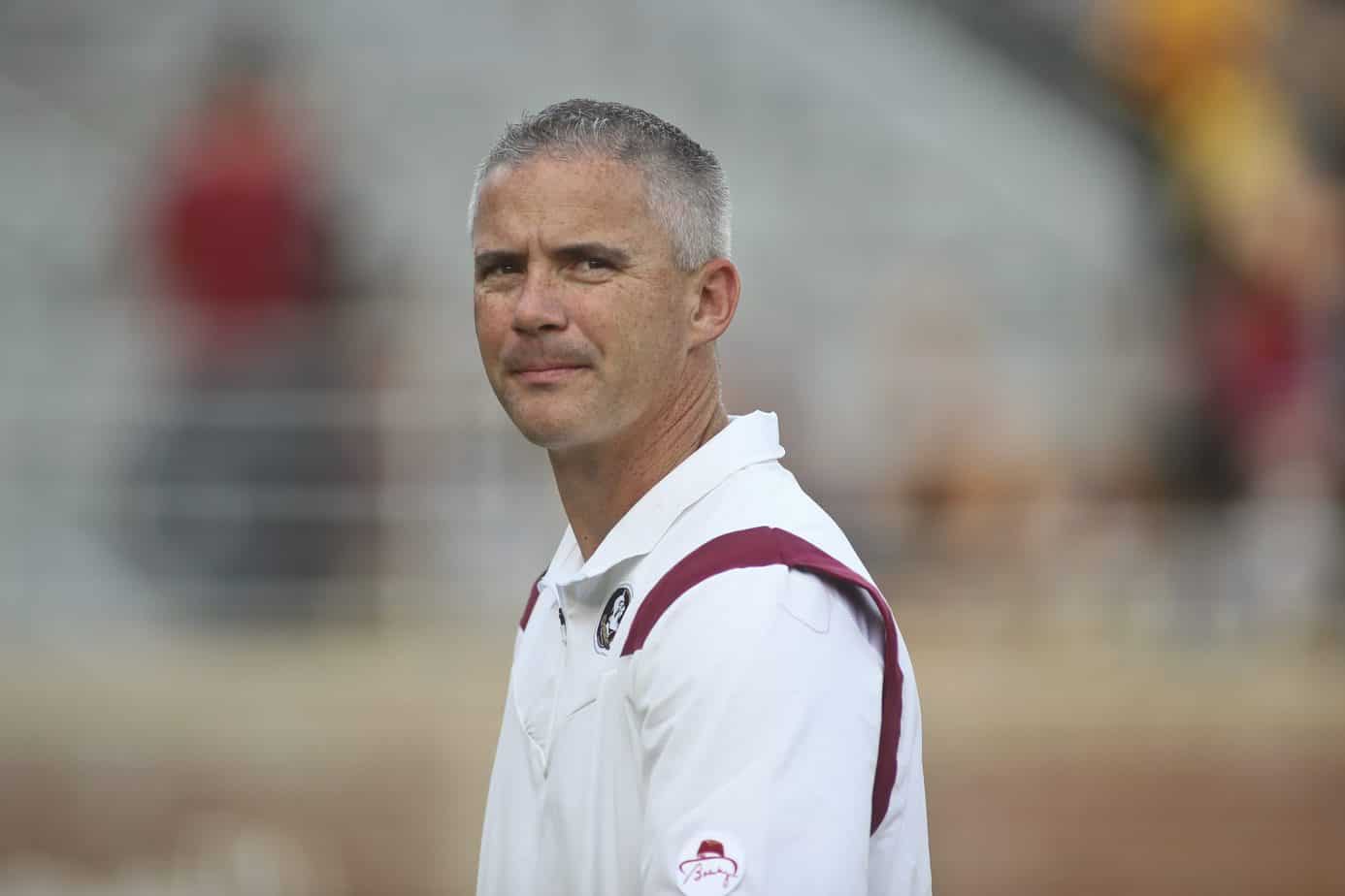 Florida State head coach Mike Norvell was blasted all over social media after seemingly reacting to Travis Hunter flipping to Deion Sanders' Jackson State