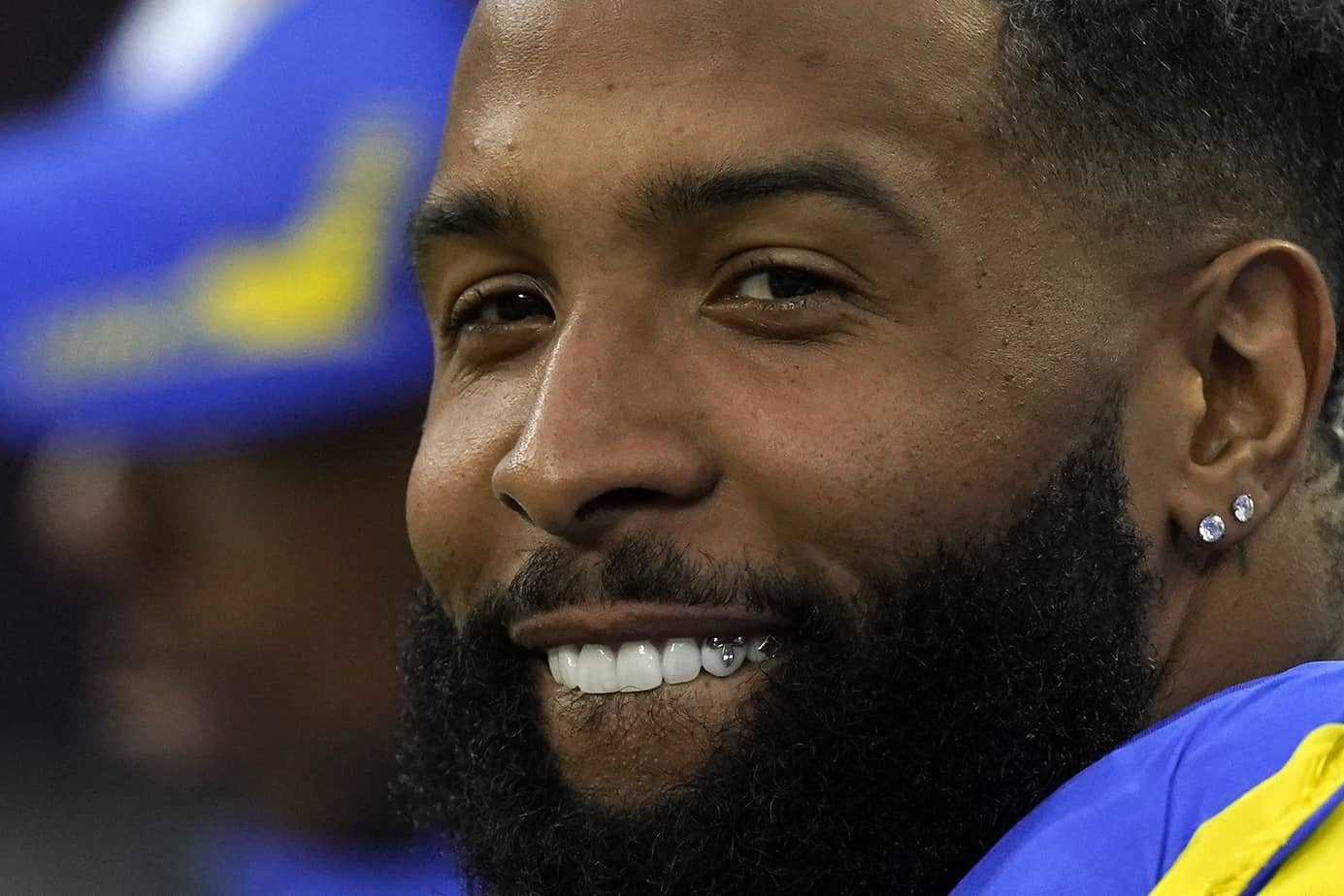 Odell Beckham Jr's former Cleveland Browns teammates flocked to social media to react to his big performance in the Rams playoff game