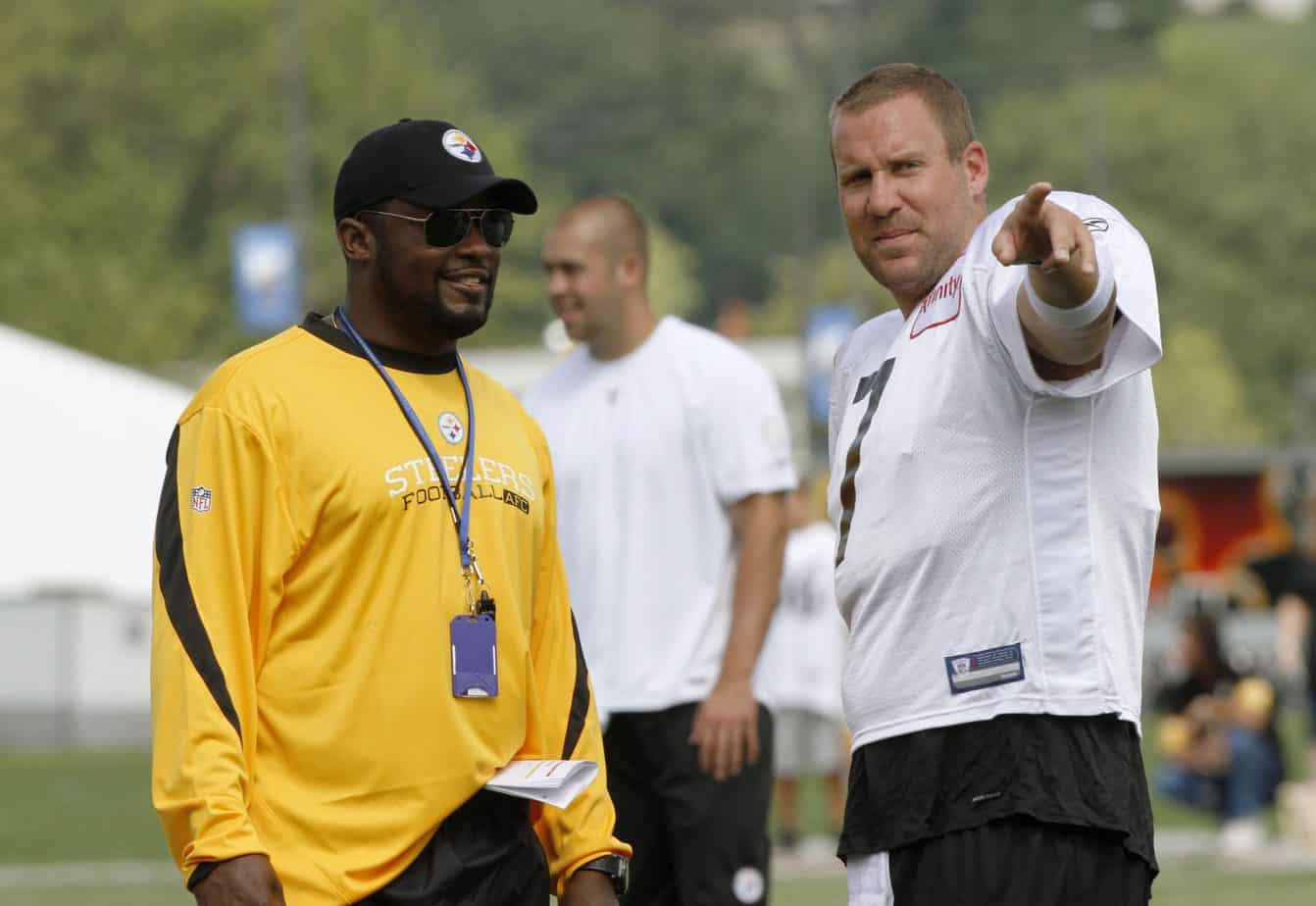 NFL Films leaked an incredibly awesome mic'd up moment between Ben Roethlisberger and Mike Tomlin following the QB's retirement announcement