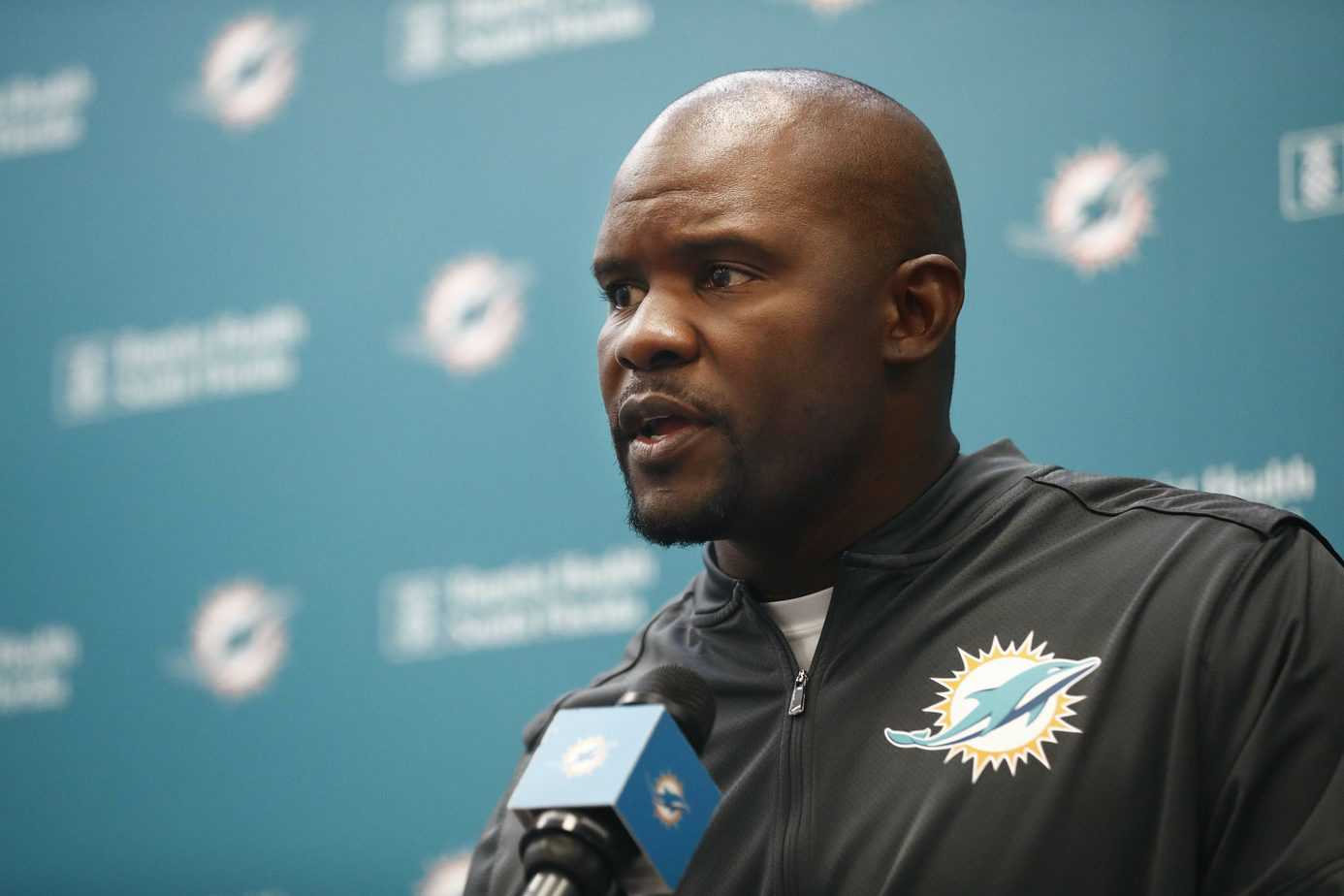 Former Miami Dolphins head coach Brian Flores denies that he had a rift with Tua Tagovailoa after it was reported the two had a public shouting match