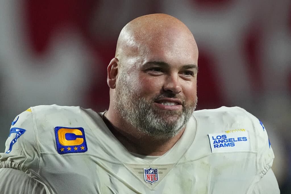 Los Angeles Rams offensive lineman Andrew Whitworth slammed former 49ers star, Joe Staley, for joking about his wife, Melissa, on social media