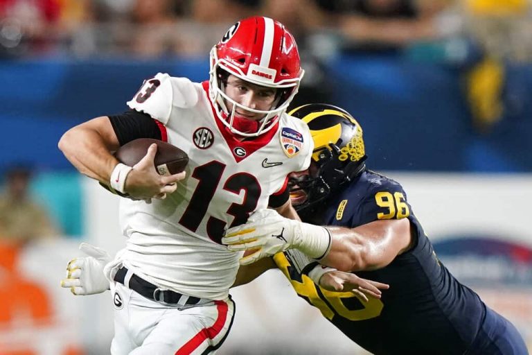 DraftKings FanDuel CFB DFS Picks College Football fantasy Picks today tonight 2022 National Championship Game Alabama vs Georgia Jameson Williams College football DFS picks, College football DraftKings, DraftKings college football picks, CFB DFS Picks, CFB DraftKings Picks,