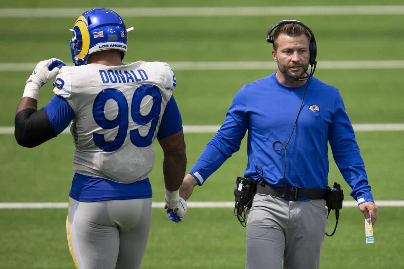 A mic'd up Sean McVay had no doubt whatsoever that Aaron Donald was going to make a play on fourth down to end Super Bowl 56
