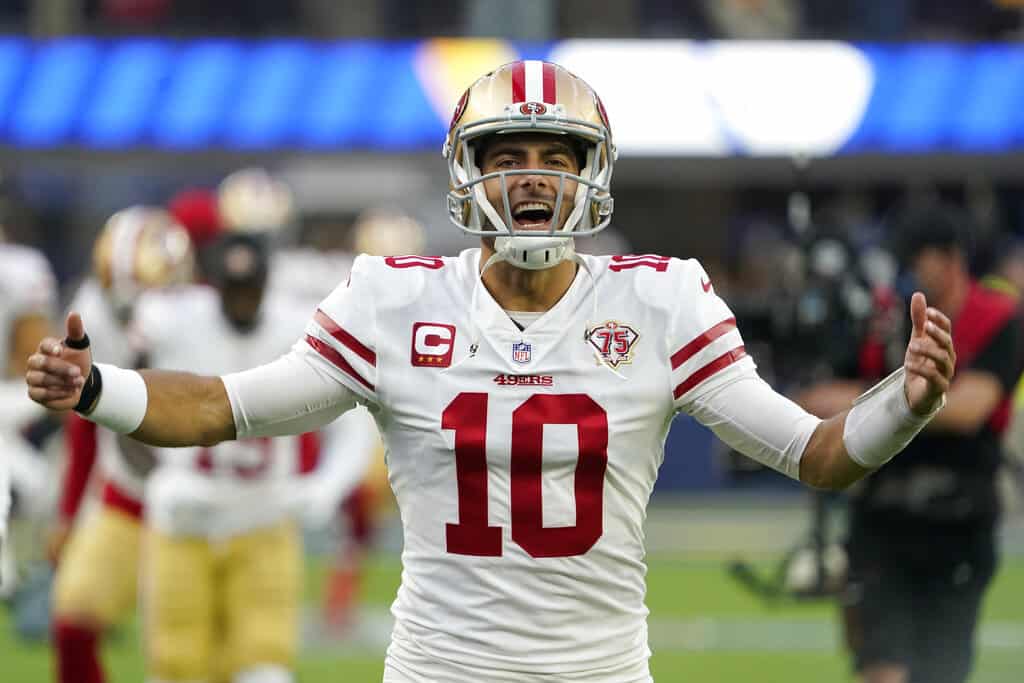 The San Francisco 49ers absurdly high asking price for Jimmy Garoppolo revealed amid rumors they might end up keeping the veteran quarterback